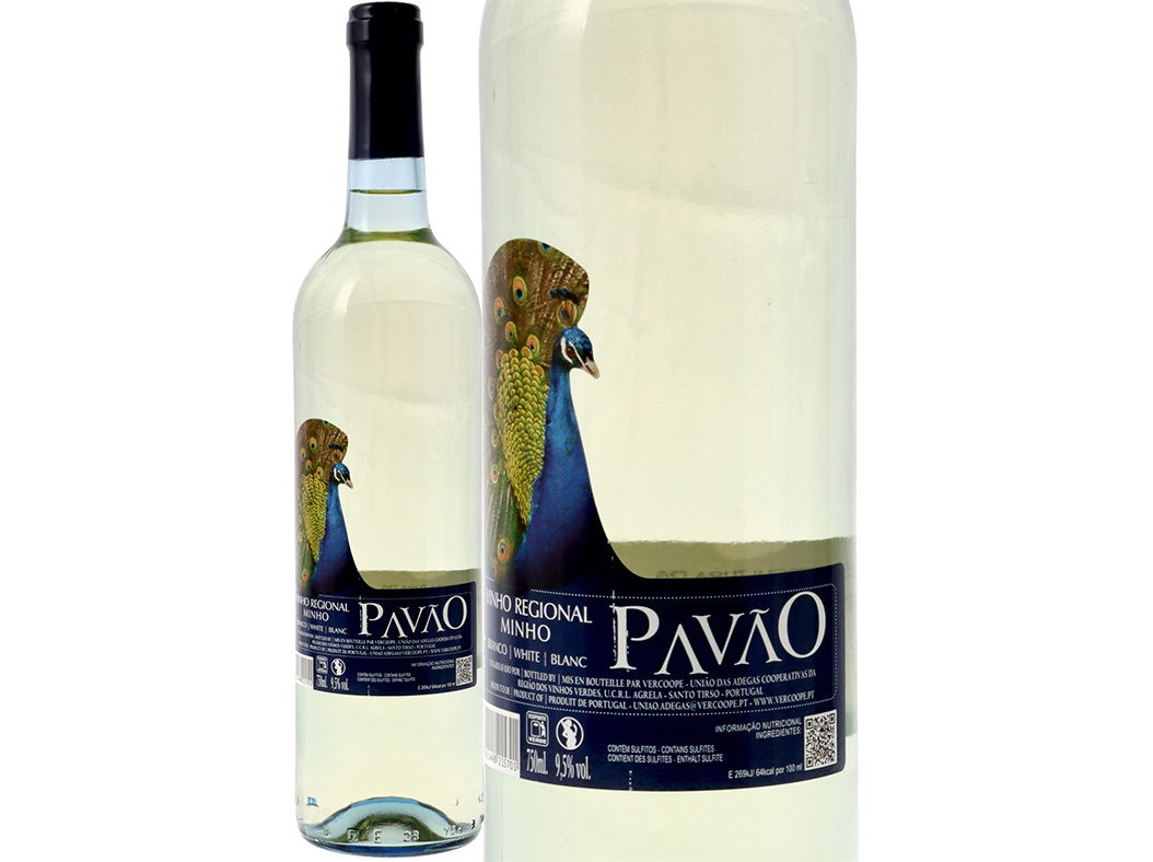 VINHO BRANCO PAVÃO VINHO VERDE 0.75L