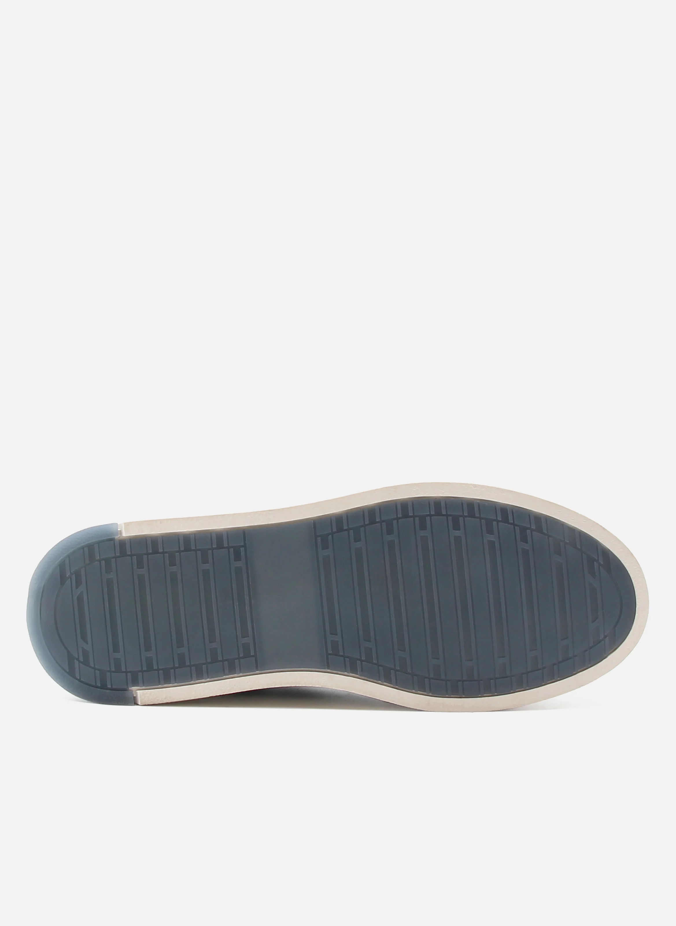 Baskets léo cuir | Bleu