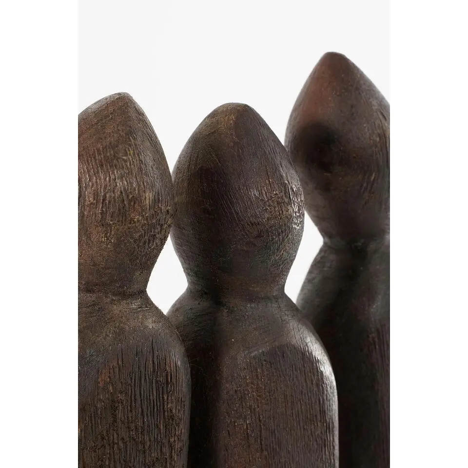 Mica Decorations Pegara Woondecoratie - L7 x B13 x H35 cm - Hout