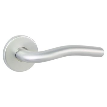 Gamma deurkruk set Maranello rond rozet aluminium
