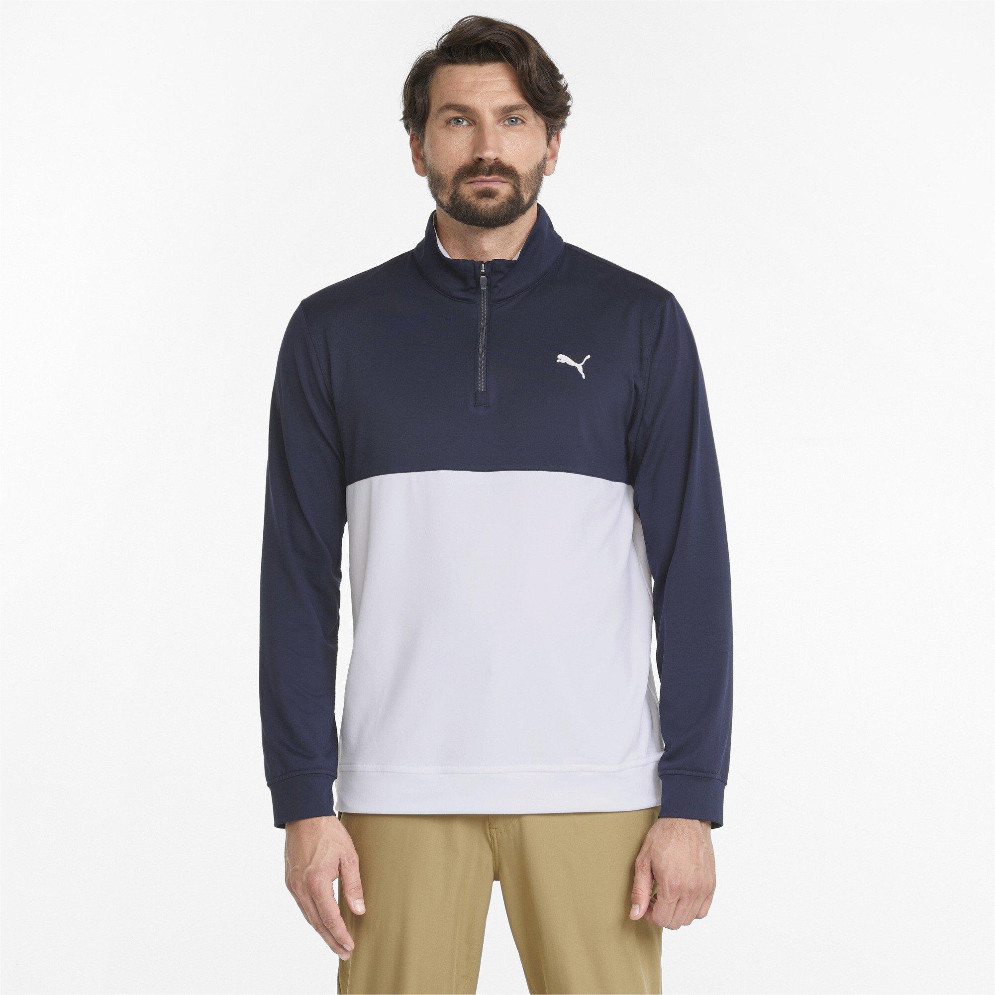 Puma Puma Gamer Colorblock 1/4 Zip Fleece Mens