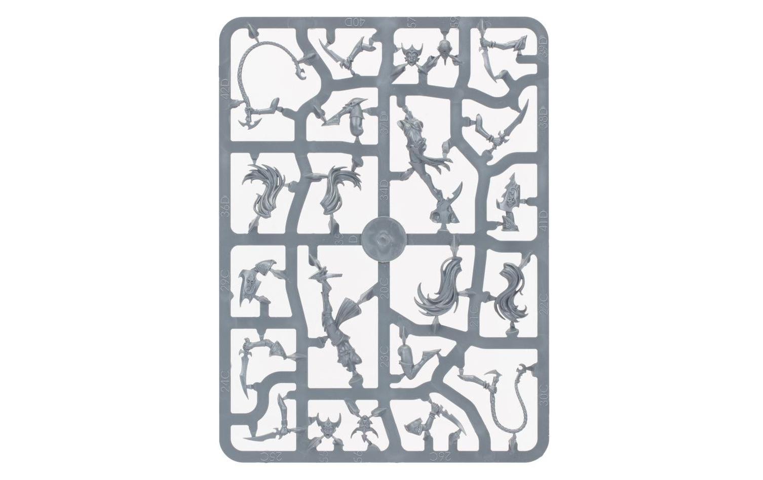 Figurenset Warhammer Age of Sigmar Witch AelvesWarhammer Age of Sigmar Daughters of Khaine Witch Aelves Miniaturen