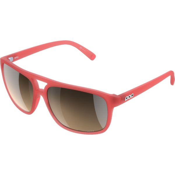 Lunette de soleil lifestyle POC WILL AMMOLITE CORAL TRANSLUCENT