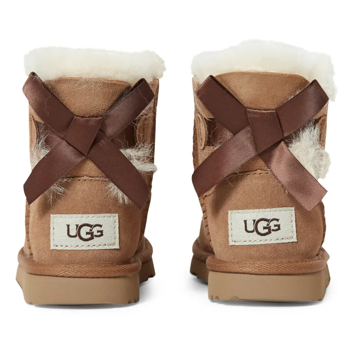 UGG Boots Fourrées Mini Bailey Bow II | Camel