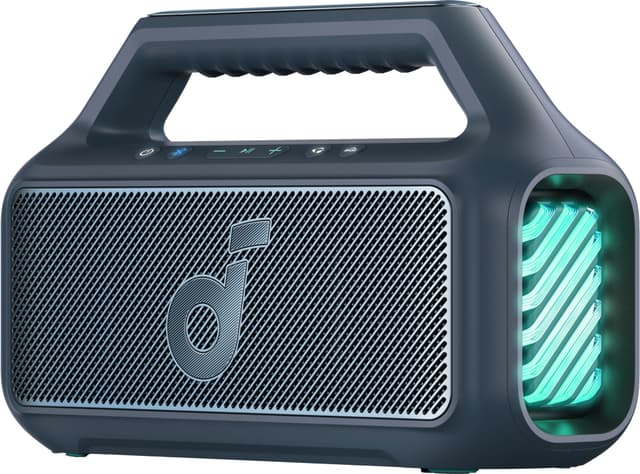 Soundcore Boom 2 bærbar trådløs højttaler (blå)