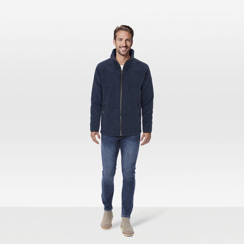 Kjelvik Darius - Fleecevest - Blauw - 2XL