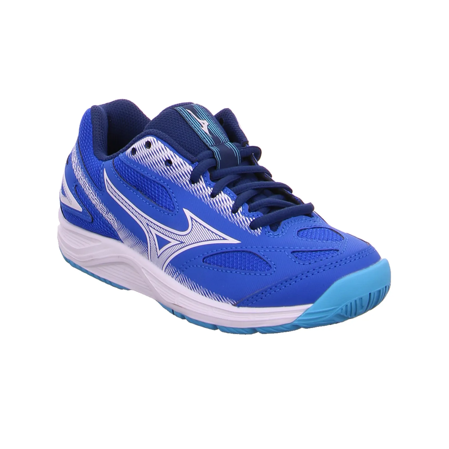 MIZUNO Kinder Indoor Blau Synthetik