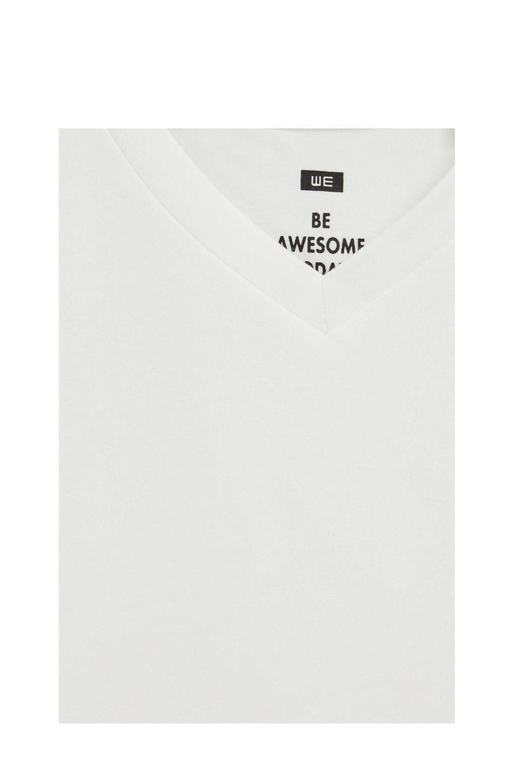 WE Fashion basic longsleeve wit