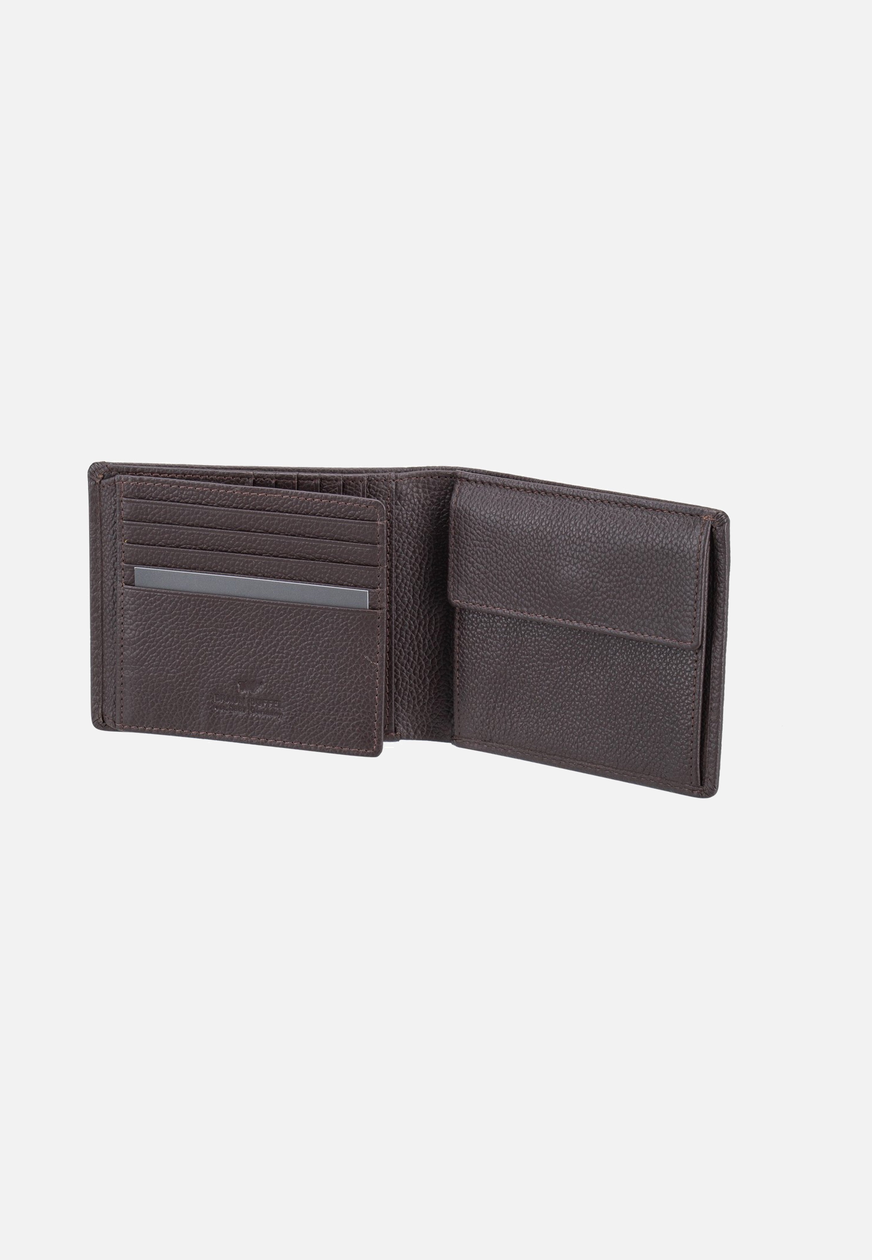 Prato RFID 11CS Dunkelbraun - Portemonnaie