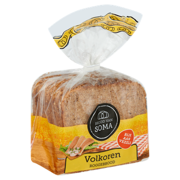 Brood van Soma Volkoren Rogge-Tarwebrood 400 g