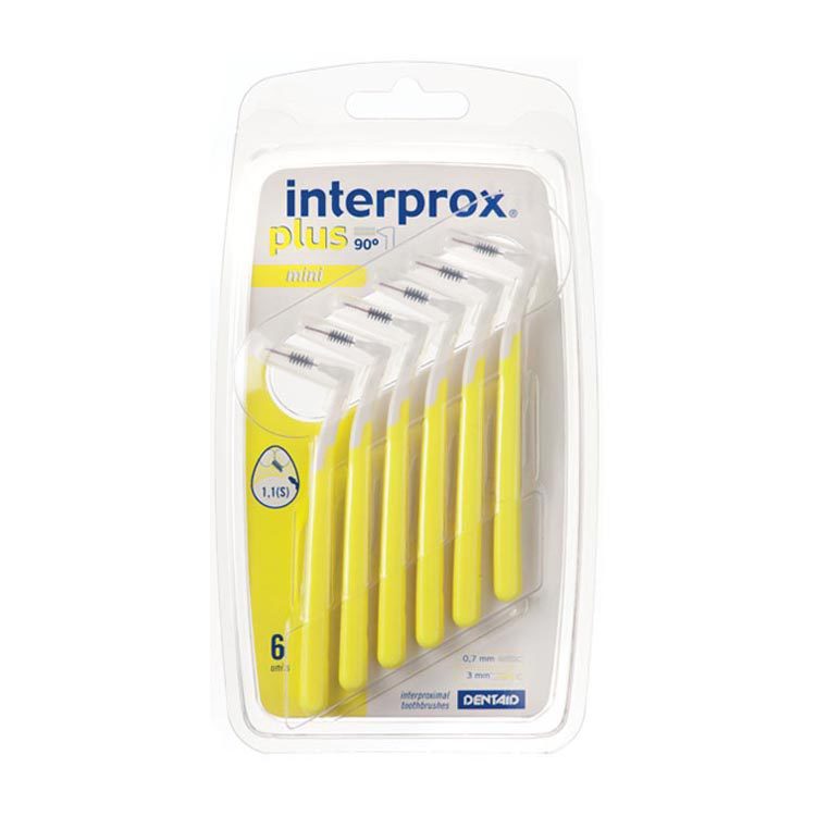 Interprox Plus Ragers Mini Geel 3mm6 stuks