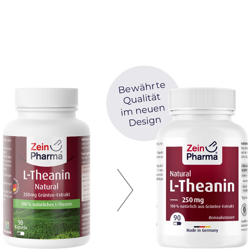 ZeinPharma® L Theanin Kapseln Natural 250 mg