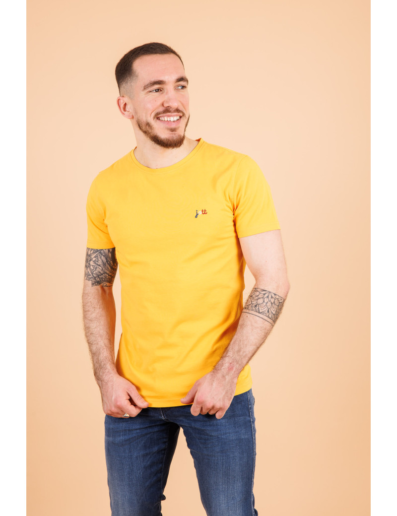 JOTT T-SHIRT HOMME COL ROND PORTO ORANGE