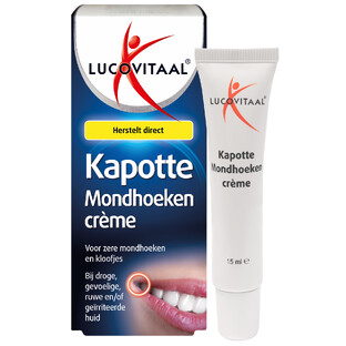 Lucovitaal Kapotte Mondhoeken Crème 15ML