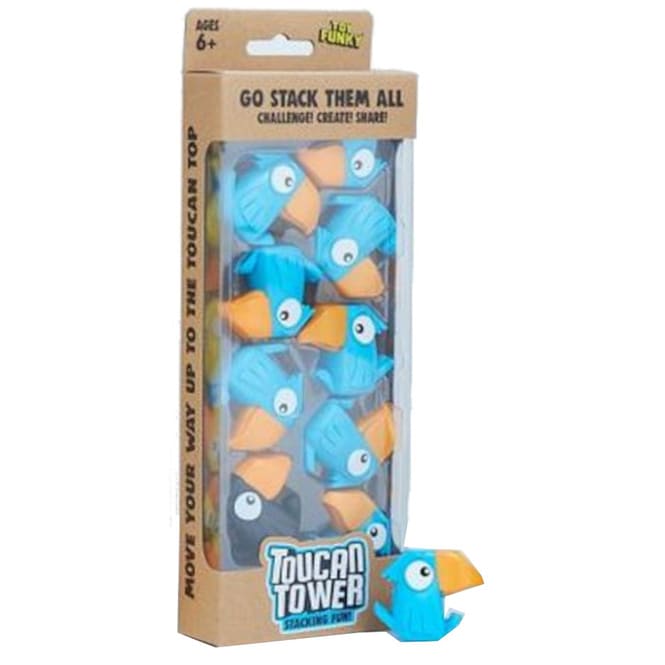 Toucan Tower - Stacking Fun - blau