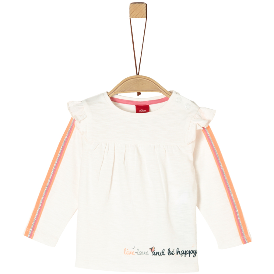 s.Oliver Langarmshirt ecru