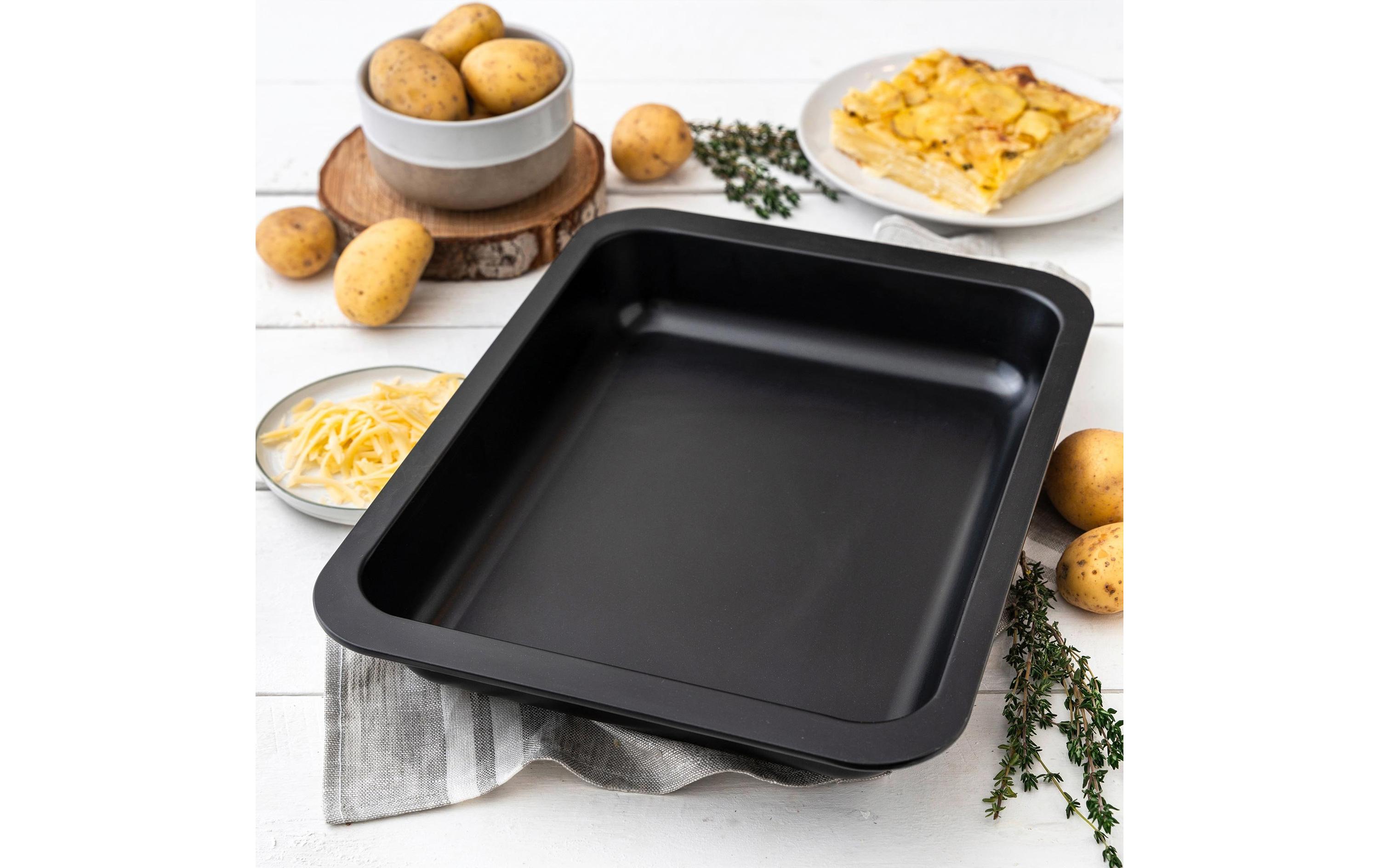 Auflaufform Special Cooking 41 x 29 cm, Eckig, SchwarzBrat- und Auflaufform
