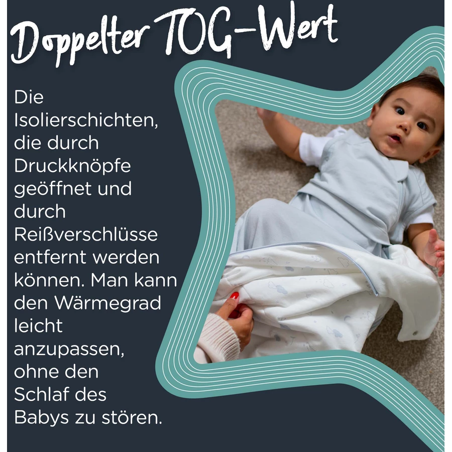 Tommee Tippee Babyschlafsack Original-Grobag Multi-Tog