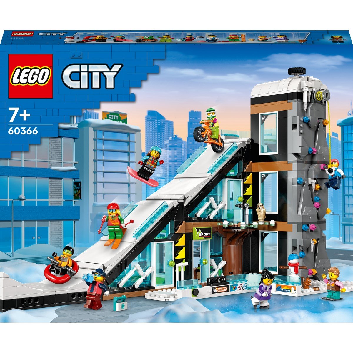 Complexe de ski et d'escalade Lego City 60366