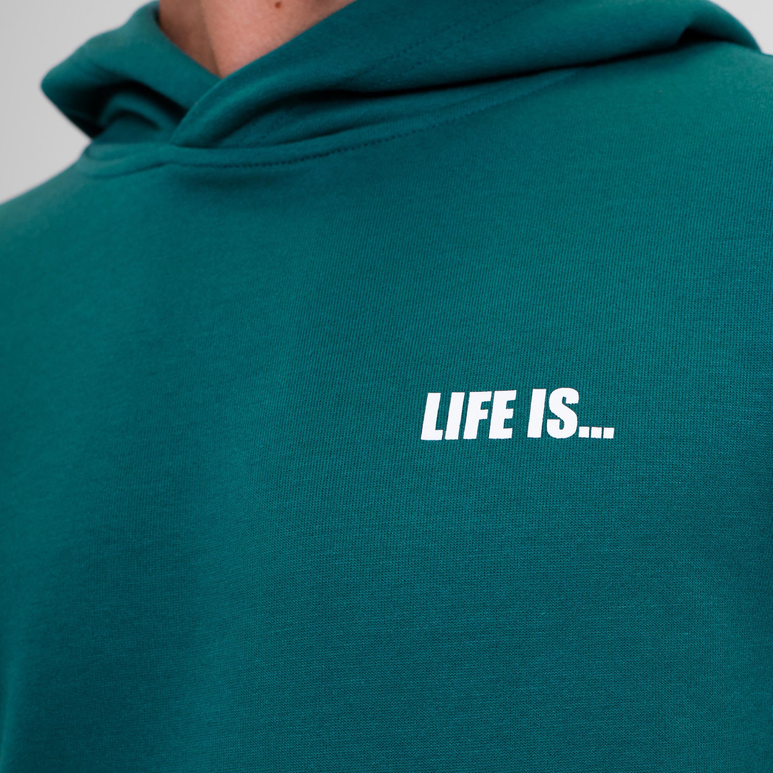 BIDI BADU Spike Chill Sweat À Capuche Hommes - Vert Foncé