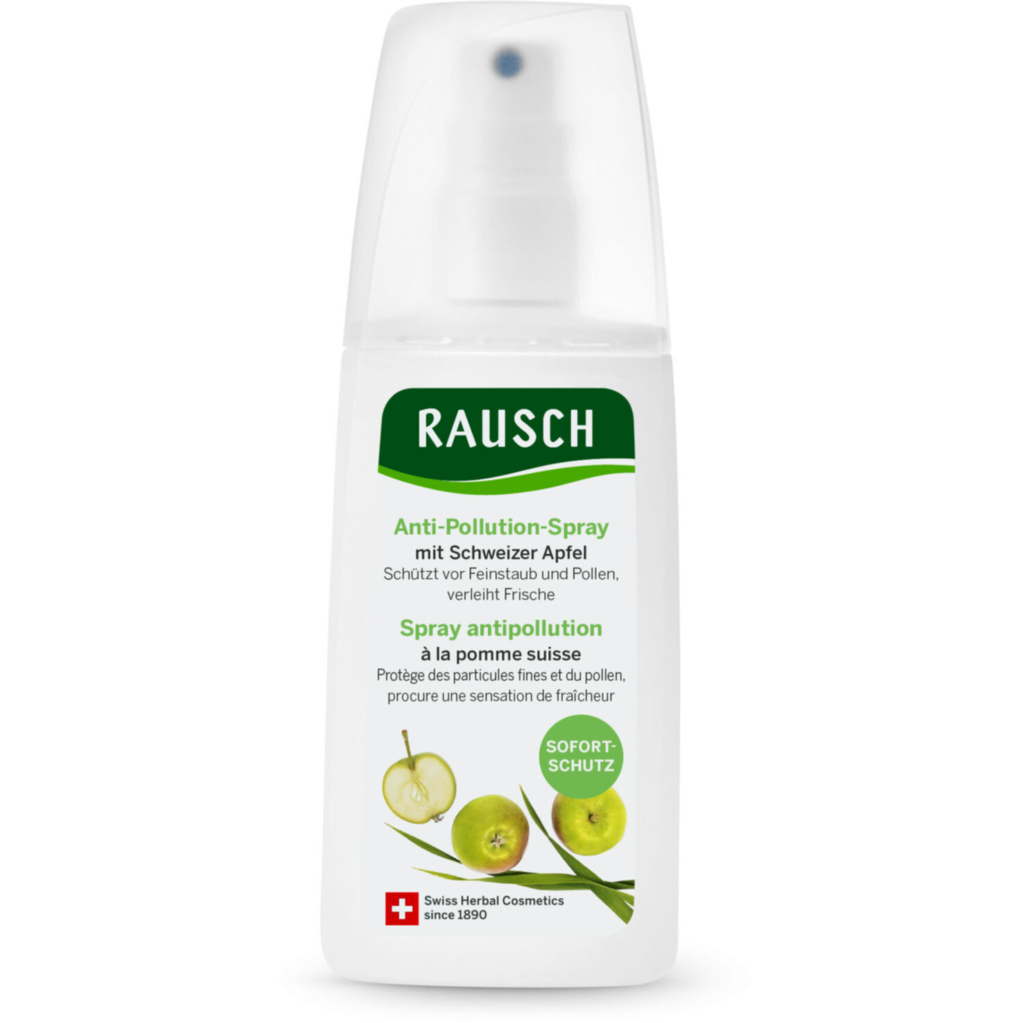 Rausch Anti Pollution Spray mit Schweizer Apfel