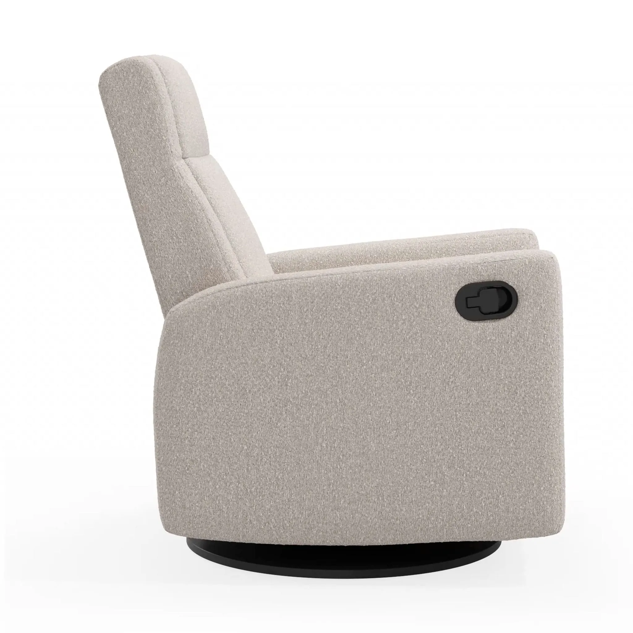 Jaymar BB Fauteuil Berçant et Pivotant Nelly - Beyond Sheep Vanille  Noir