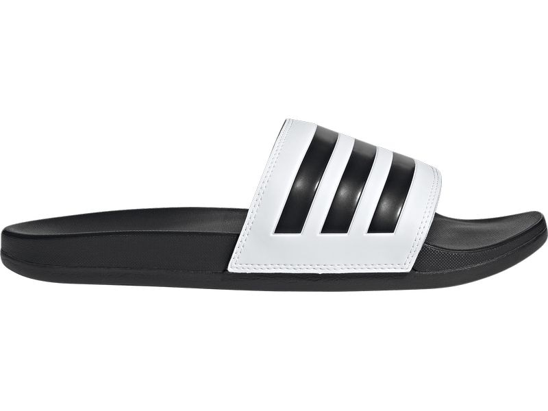adidas Adiletten COMFORT Schwarz/Weiss, 43 1/3 Slippers für vielseitigen Komfort