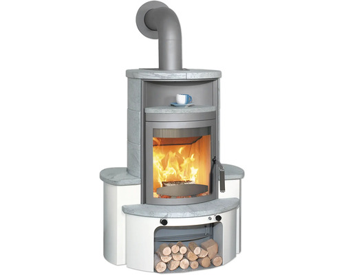 Hark Avenso GT ECOplus haardset, natuursteengrijs, 6 kW