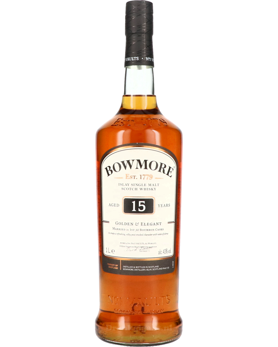 Bowmore 15 Years Golden & Elegant 100 cl