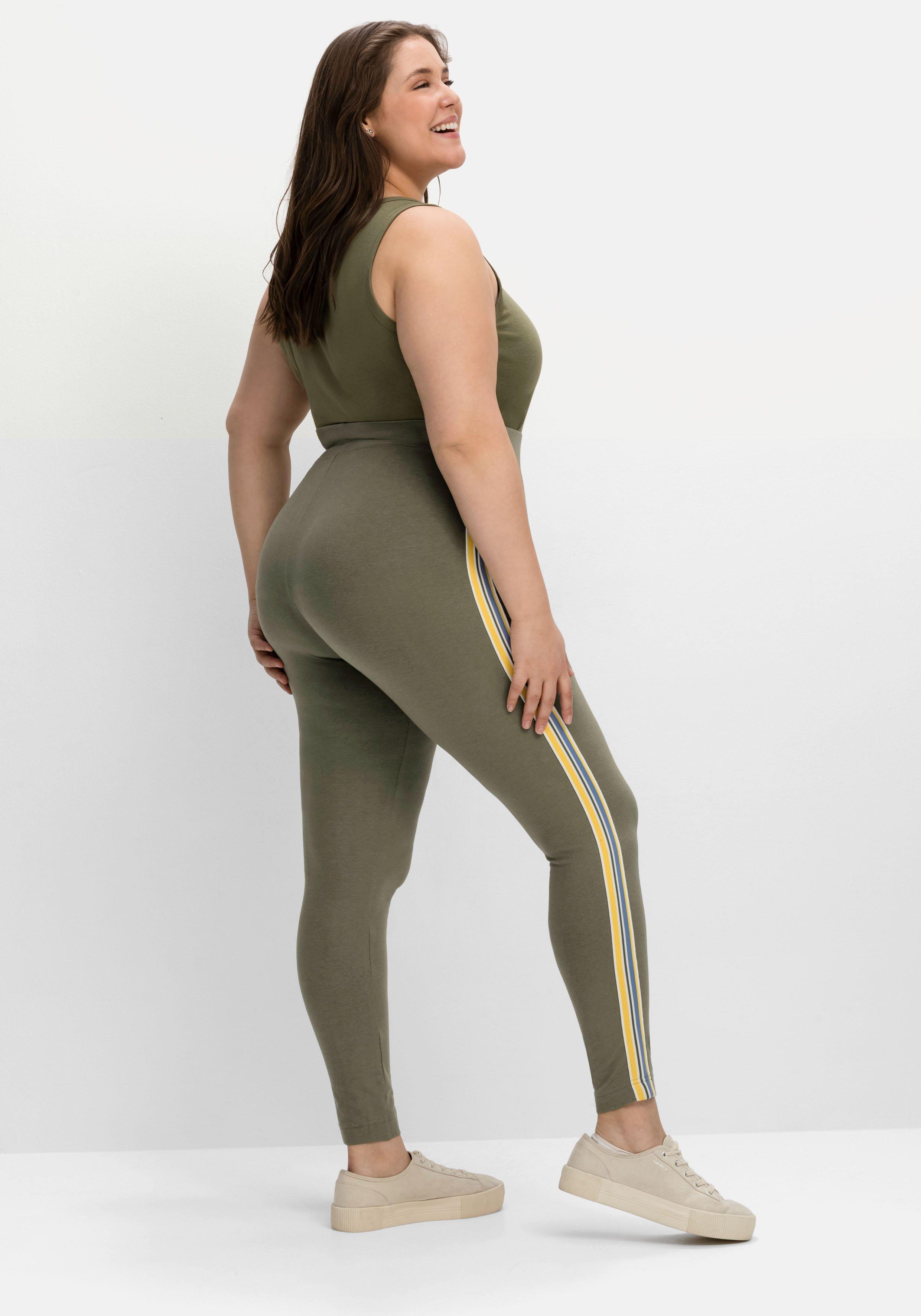Leggings mit seitlichem Galonstreifen
