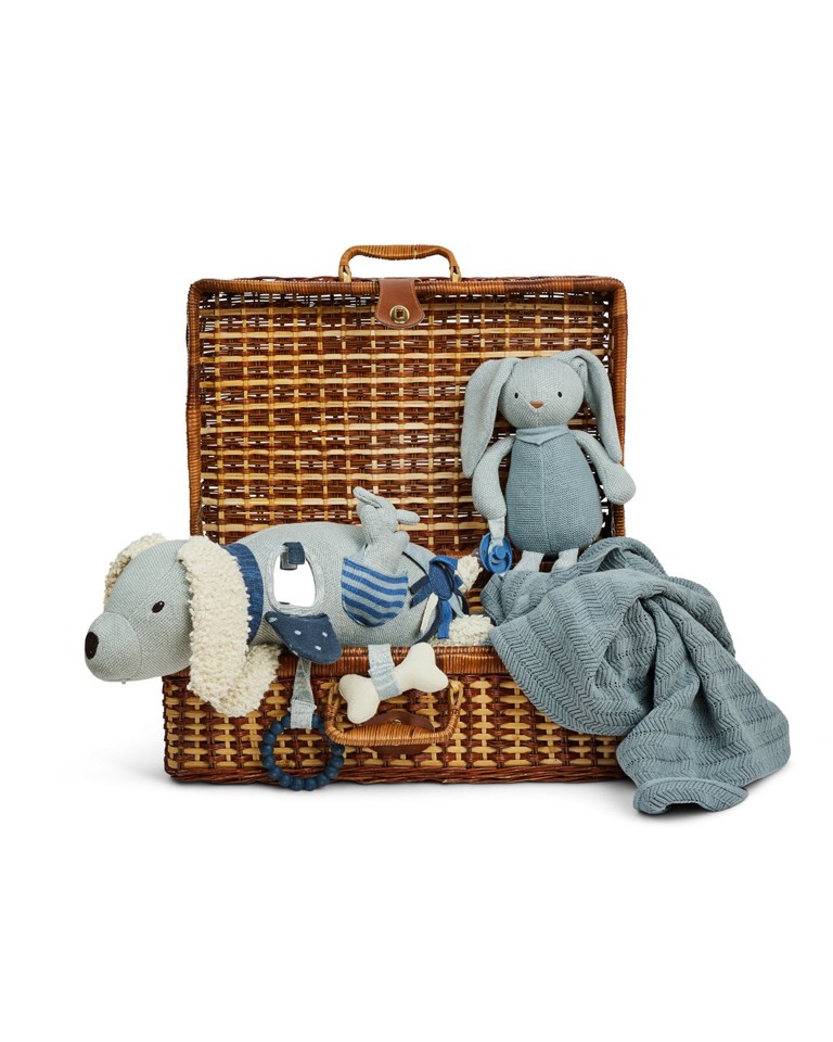 Smallstuff - Aktivitetscenter, hund, blue - (40049-02)