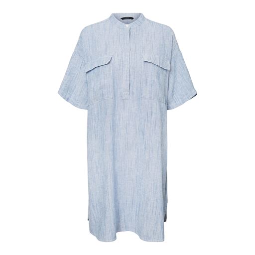 Vero Moda Line Stribet Tunika, Medium Blue Denim, L