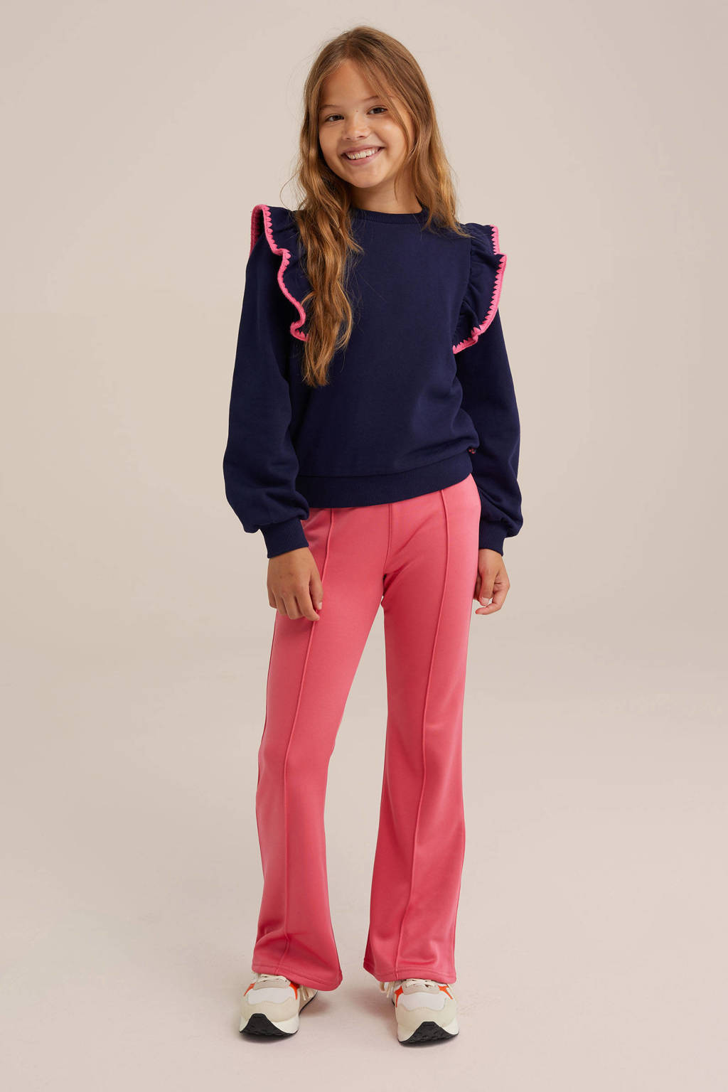 WE Fashion broek roze