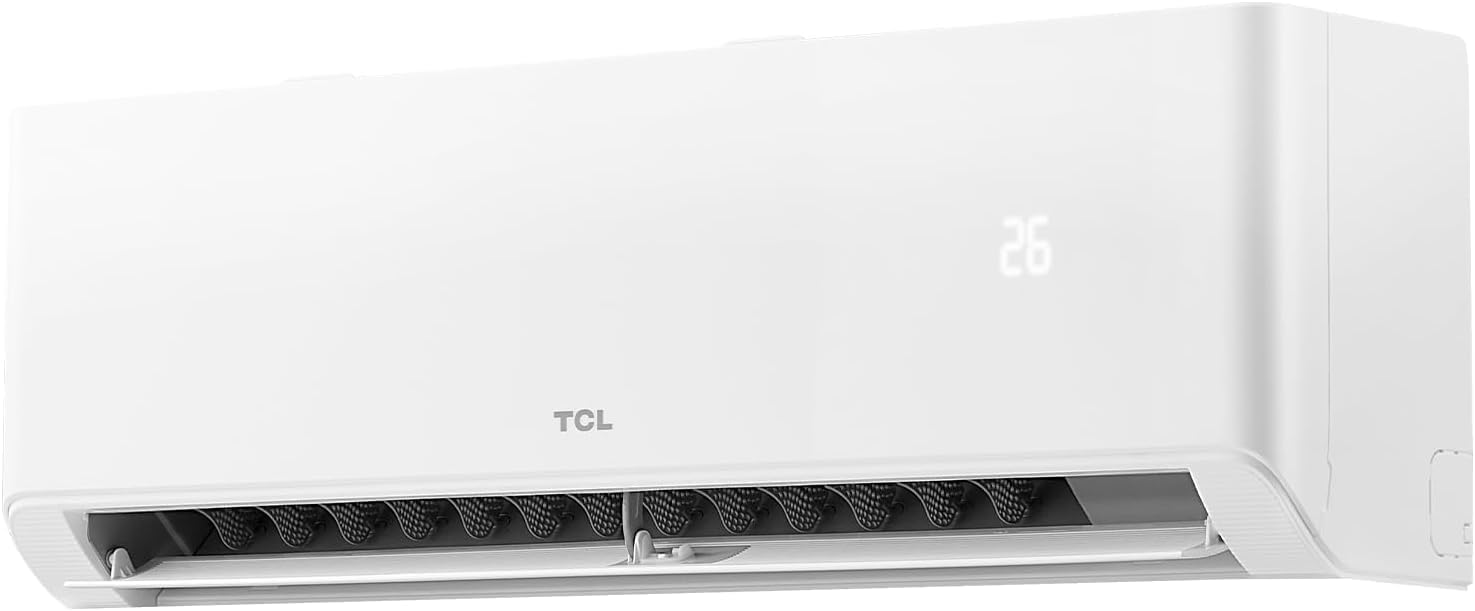 TCL BreezeIN P5 Split Klimaanlage 12000 BTU 3,4kW – Inverter AC mit WLAN, App-Steuerung, Gentle Breeze & Heizfunktion, Energieklasse A++