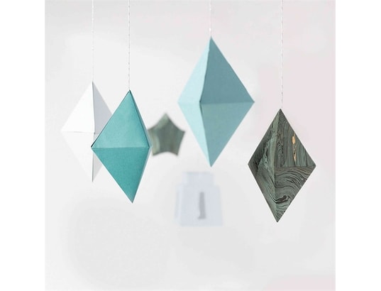 FISKARS - Couteau de poche 3d paper gems - modèle diamant