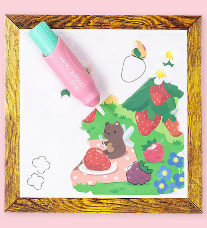 Tiger Tribe Farves?t - Magic Painting WoRød - Fairy Friends