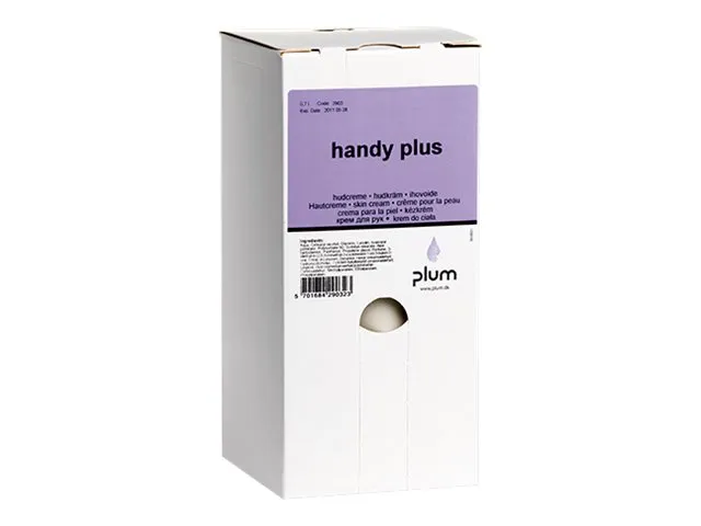 Plum Handy Plus - Lotion/creme - creme - 700 ml - hvid