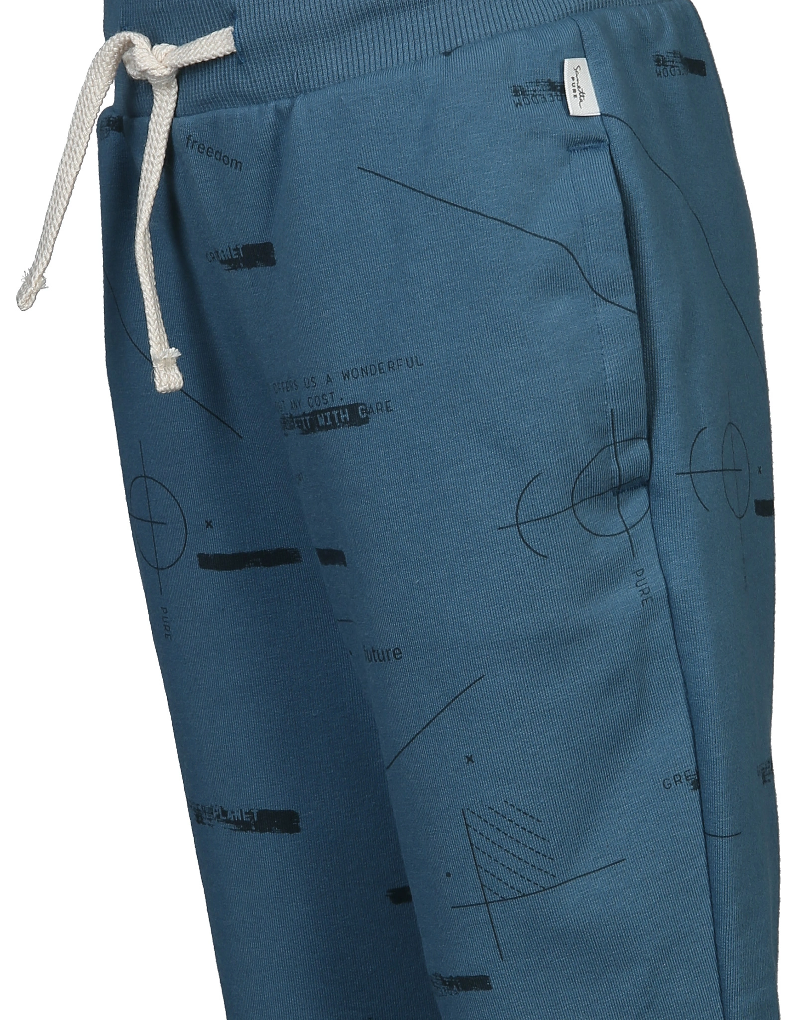 Jogginghose FUTURE AOP in blue jeans