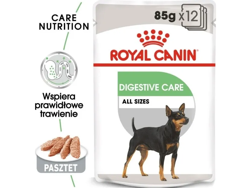 Royal Canin ROYAL CANIN CCN Digestive Care 12x85g vådfoder - pate til voksne hunde med følsomme fordøjelseskanaler