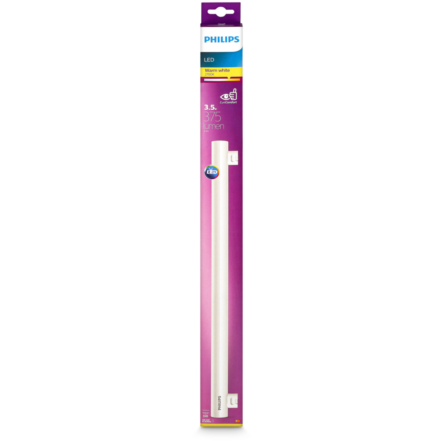 Philips LED-Linienlampe S14S warmweiss 60 W 50cm