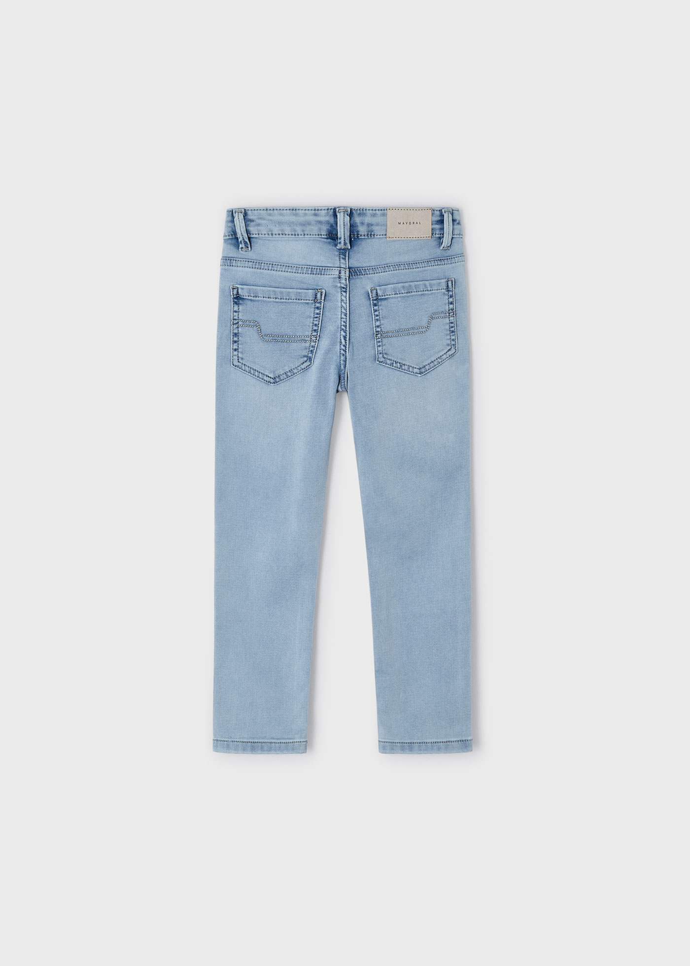 Calça jeans slim Better Cotton para meninos, cinza