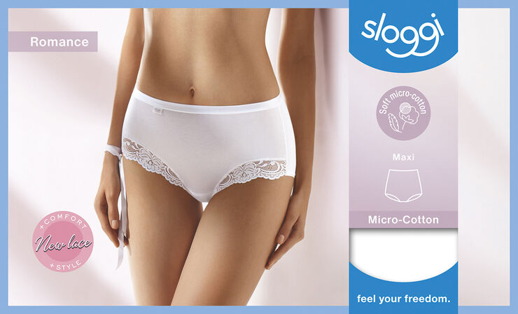 Sloggi sloggi Romance Maxi 0003-white