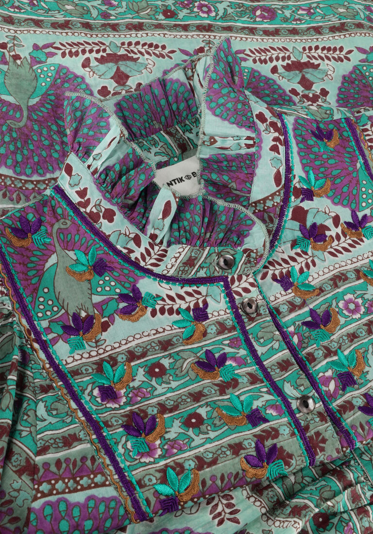 ANTIK BATIK multi antik batik blouse tala blouse