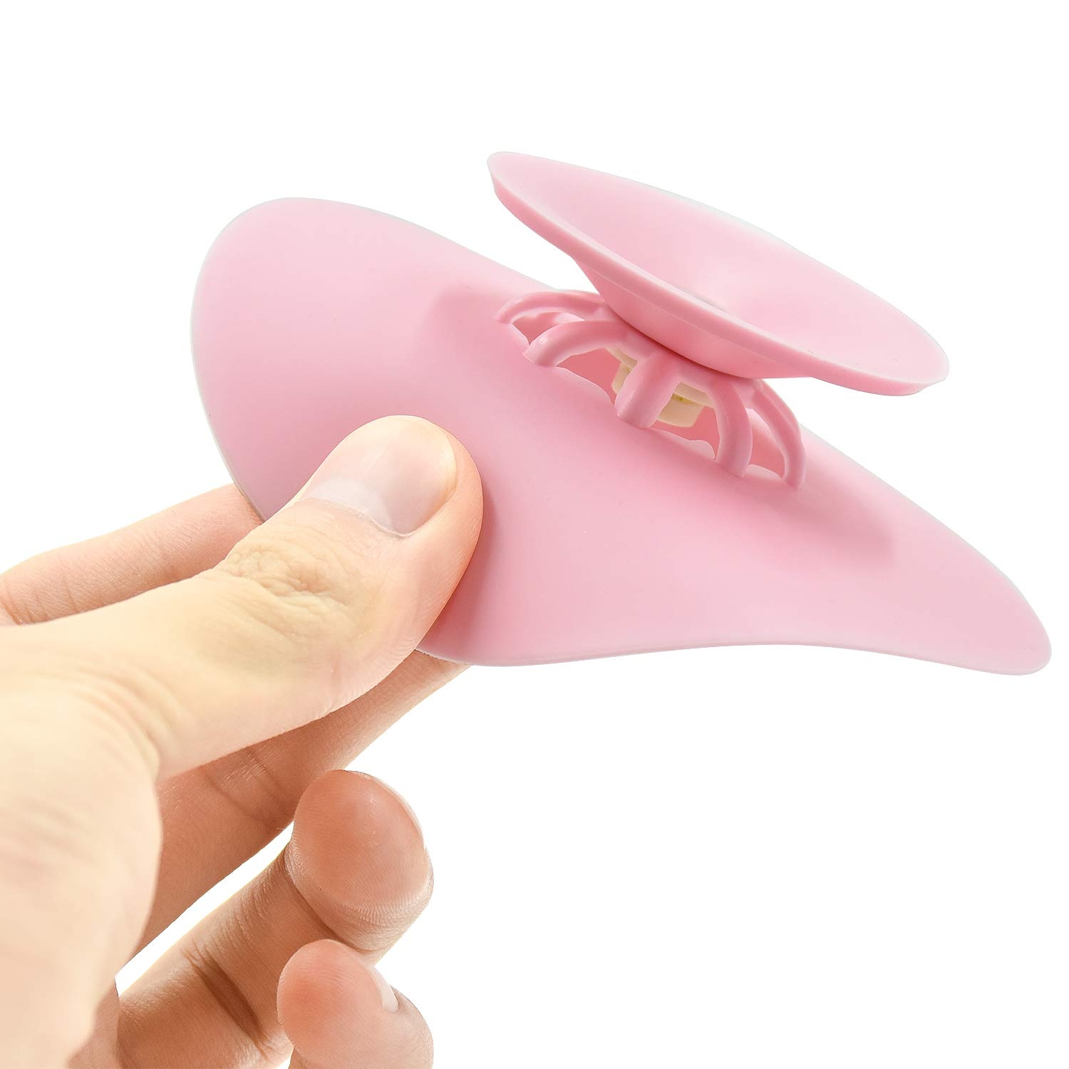 Silikon Haarfänger Stopper Pop-Up Abflusssieb Abflussabdeckung - Blau