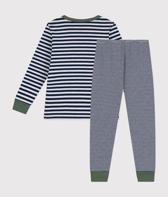 Pyjama en coton rayé enfant