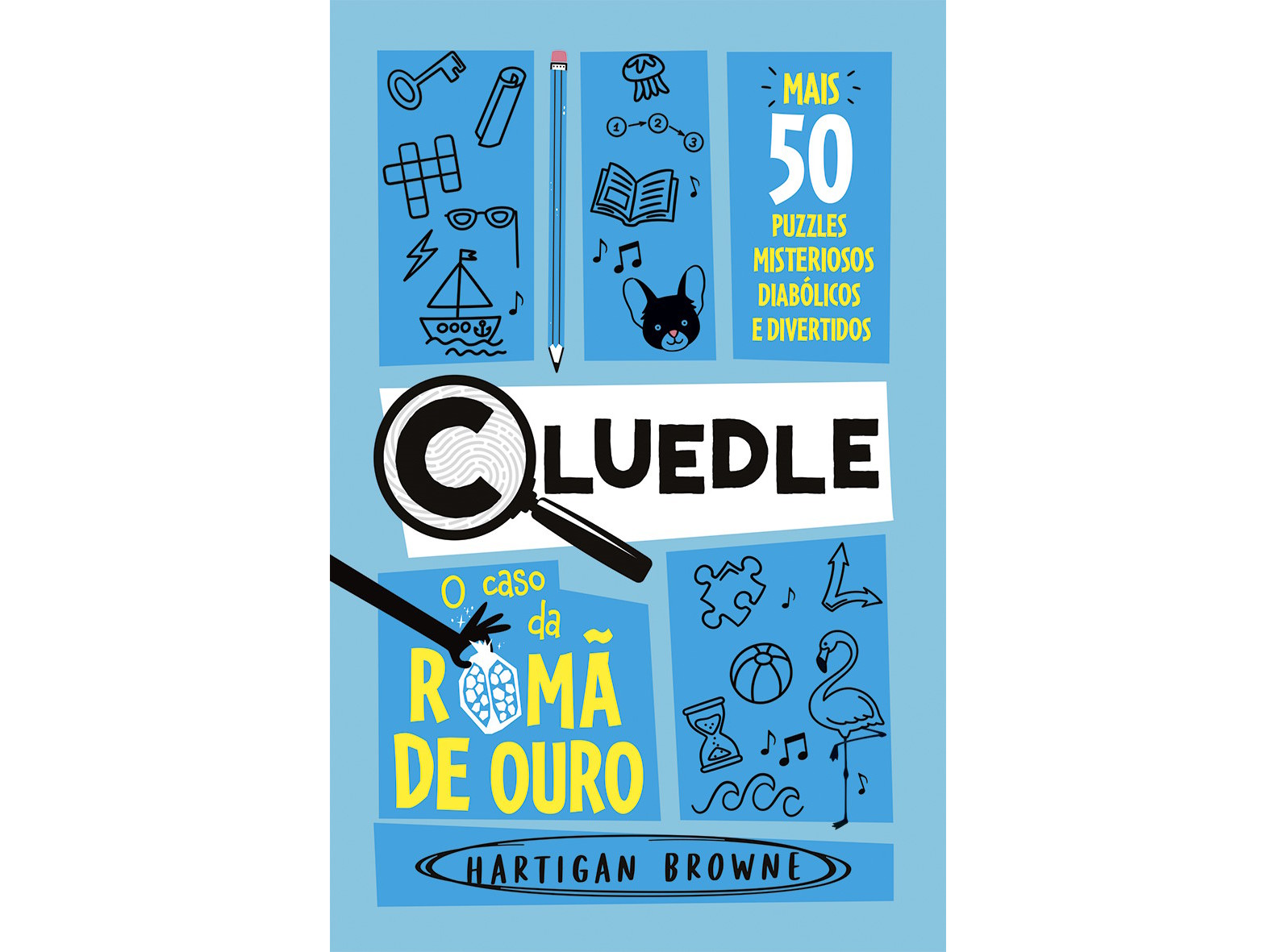 LIVRO CLUEDLE: O CASO DA ROMÃ DE OURO
