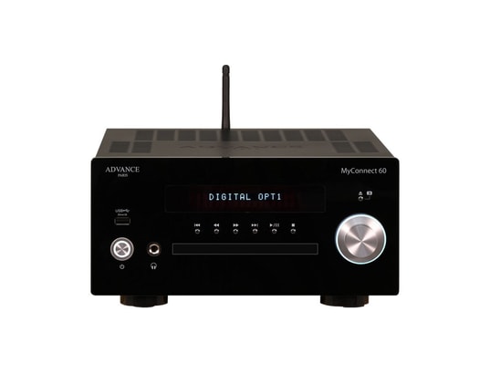 ADVANCE - Ampli hifi stéréo Paris my connect 60 noir - amplificateur hi-fi connecté