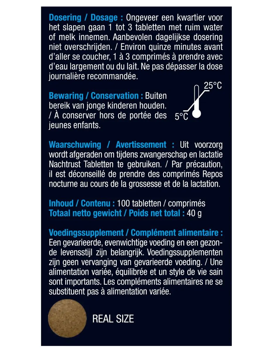 Nachtrust Tabletten 100 tabletten