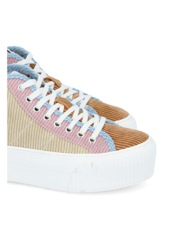 Baskets IRON MID DADDY Sable/Camel - No Name