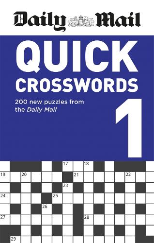 Daily Mail Quick Crosswords Volume 1 - The Daily Mail Puzzle Books (Paperback)